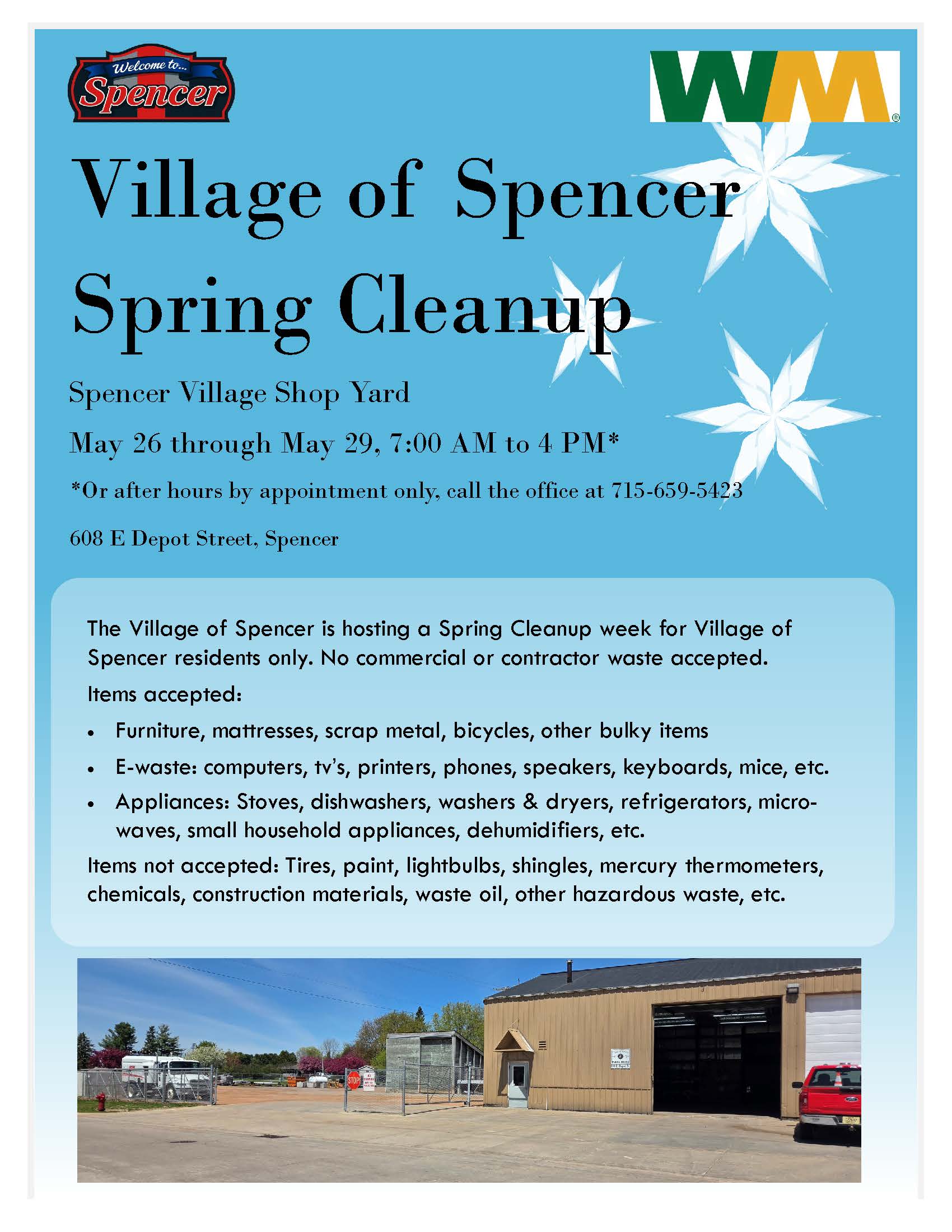 Spencer Sping Cleanup
